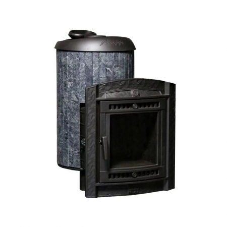 Банная печь ProMetall Атмосфера L в ламелях Талькохлорид наборный рисунок 2